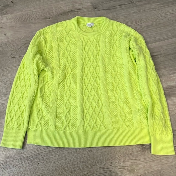 J. Crew factory cotton crew neck sweater - Picture 1 of 6